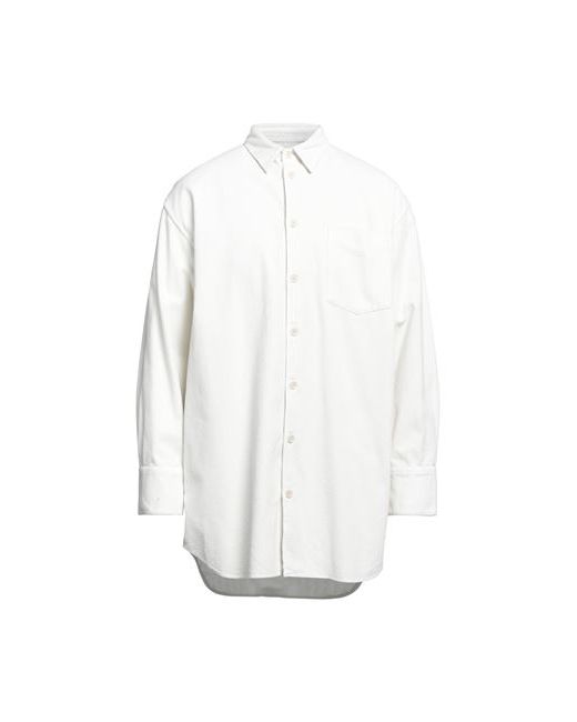 Aspesi Man Shirt Cream Cotton