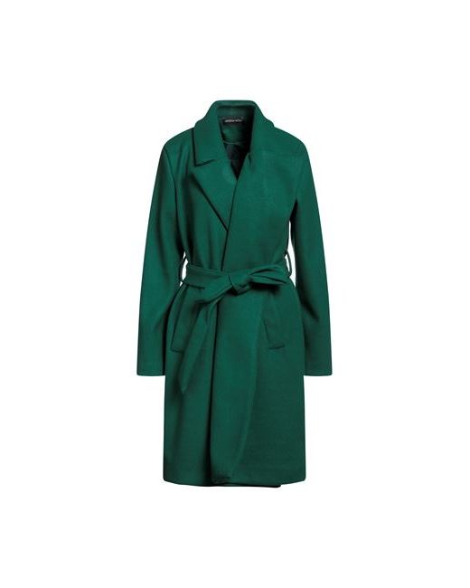 Vanessa Scott Coat Emerald Polyester Viscose Elastane