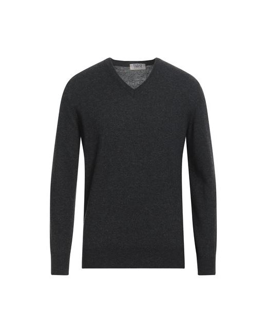 Tsd12 Man Sweater Steel Merino Wool Viscose Polyamide Cashmere