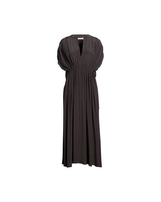 Liviana Conti Long dress Dark Acetate Silk