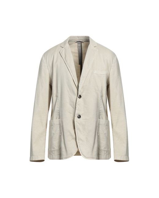 Mason's Man Suit jacket Cream Linen Cotton Elastane