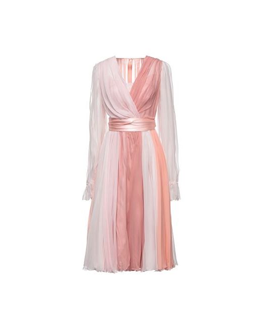 Dolce & Gabbana Midi dress Light Silk Polyamide Cotton Elastane