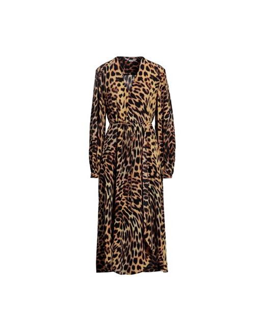 Stella McCartney Long dress Camel Silk