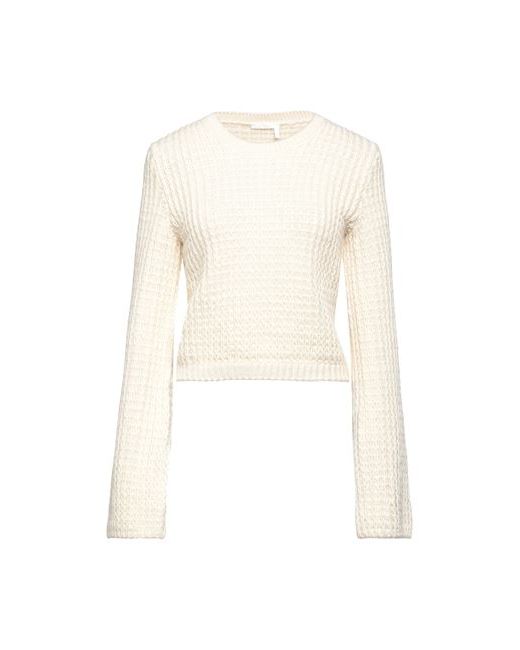 Chloé Sweater Ivory Wool Silk Cashmere