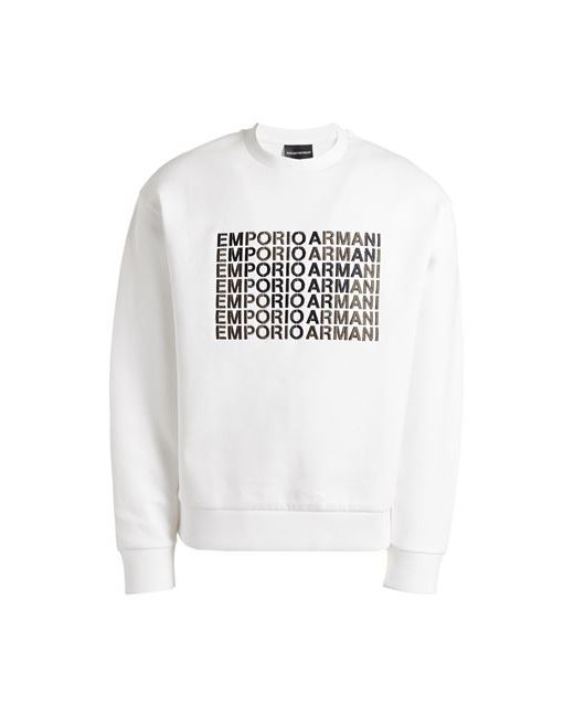Emporio Armani Man Sweatshirt Cotton Polyester Elastane