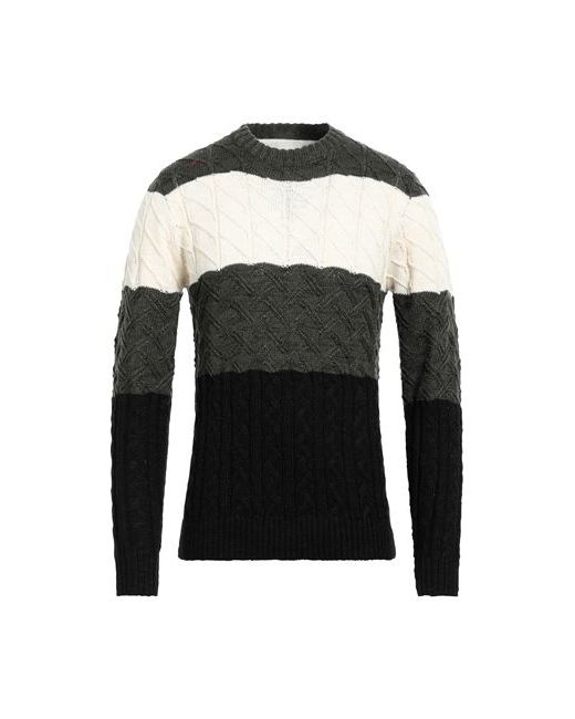 Hamaki-Ho Man Sweater Military Acrylic Cotton Wool