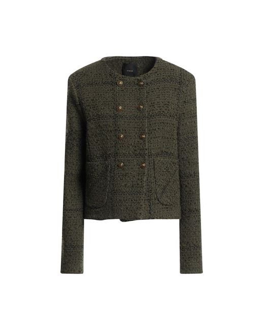 Pinko Suit jacket Military Cotton Acrylic Wool Polyester Viscose
