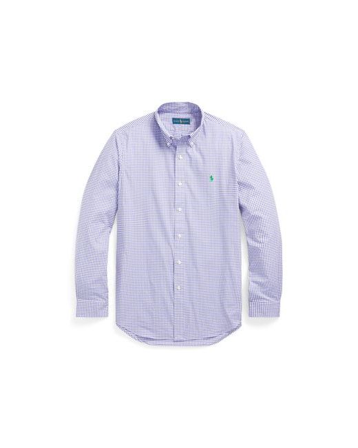 Polo Ralph Lauren Man Shirt Lilac Cotton Elastane