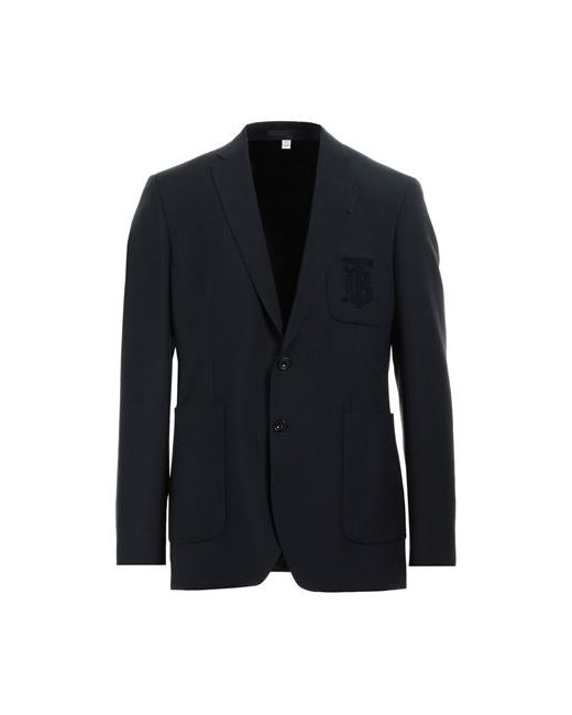 Burberry Man Suit jacket Midnight Wool Mohair wool