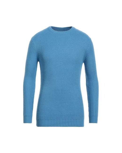 Sseinse Man Sweater Azure Acrylic Nylon