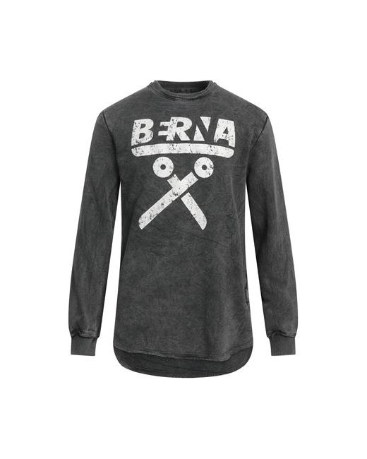 Berna Man Sweatshirt Steel Cotton