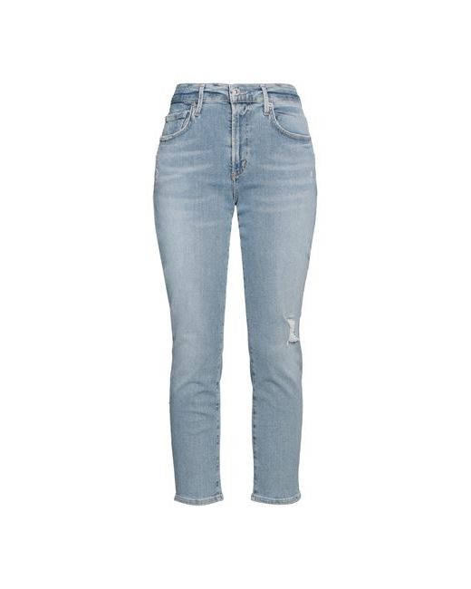 Citizens of Humanity Denim cropped Cotton Recycled elastane
