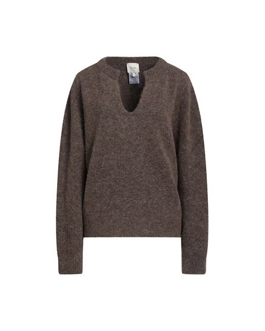 Alysi Sweater Khaki Alpaca wool Polyamide Merino Wool Elastane