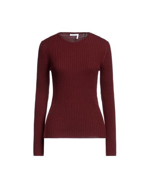 Chloé Sweater Burgundy Wool Cashmere Polyamide Elastane