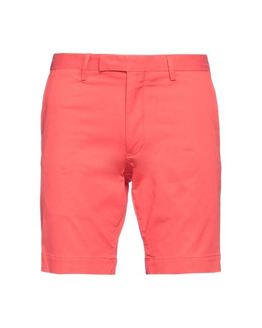 Polo Ralph Lauren Man Shorts Bermuda Coral Cotton Elastane