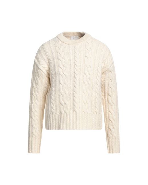 AMI Alexandre Mattiussi Man Sweater Ivory Virgin Wool