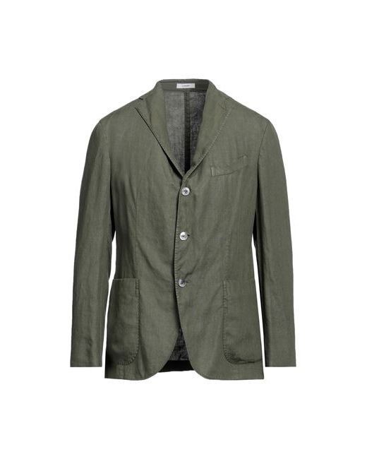 Boglioli Man Suit jacket Military 40 Linen