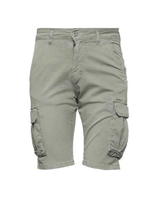 Displaj Man Shorts Bermuda Military Cotton Elastane