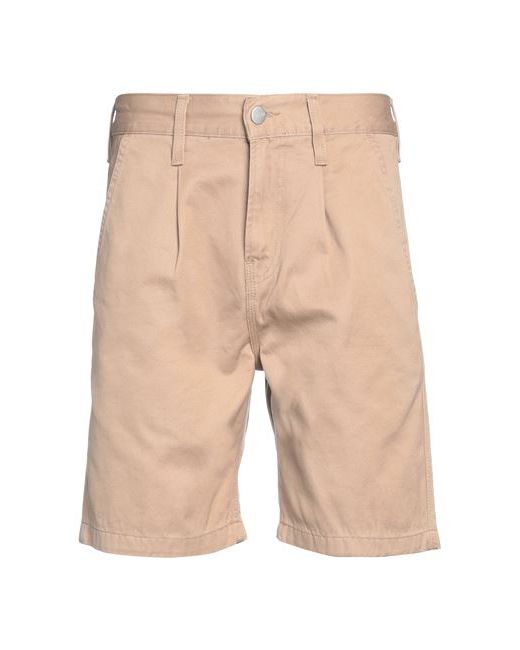 Carhartt Man Shorts Bermuda Light brown Cotton