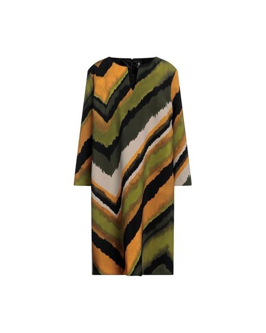 1-One Short dress Military Polyester Elastane