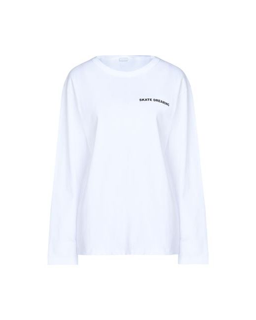 8 by YOOX Printed Organic Cotton L/sleeve T-shirt XS