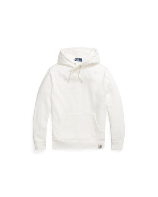 Polo Ralph Lauren Fleece Hoodie Man Sweatshirt Ivory XS Cotton Polyester