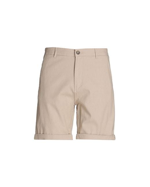 Selected Homme Man Shorts Bermuda Sand S Organic cotton Cotton Elastane