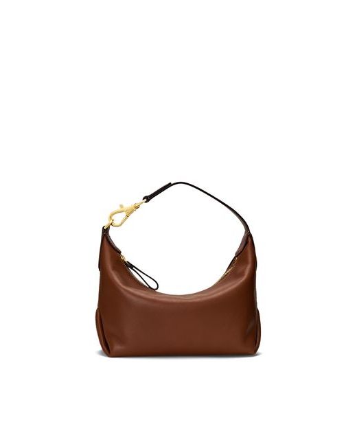 Lauren Ralph Lauren Leather Small Kassie Shoulder Bag Handbag Tan Bovine leather