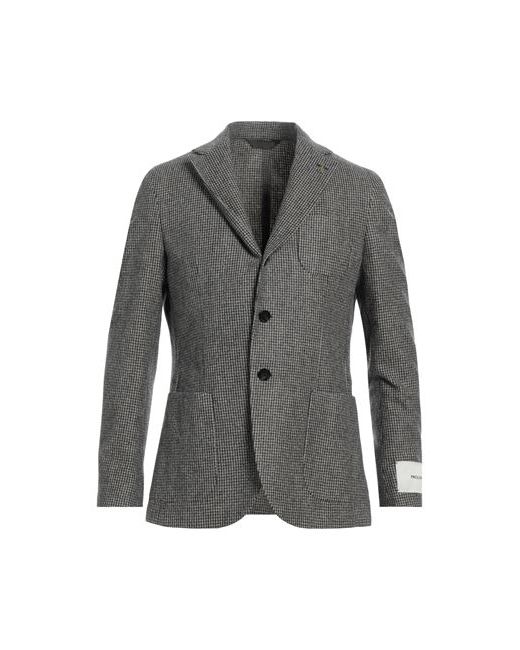 Paoloni Man Suit jacket Steel Wool Cotton