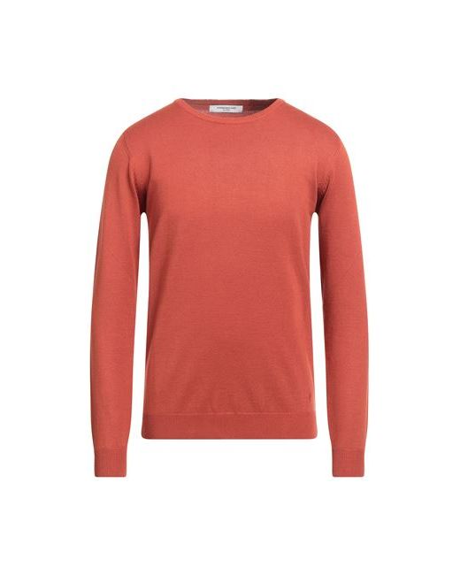 Hamaki-Ho Man Sweater Rust S Viscose Nylon
