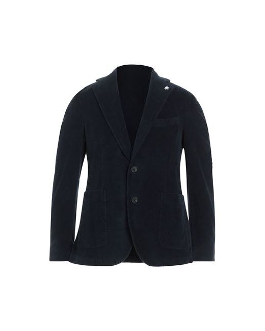 Manuel Ritz Man Suit jacket Midnight 36 Cotton Elastane