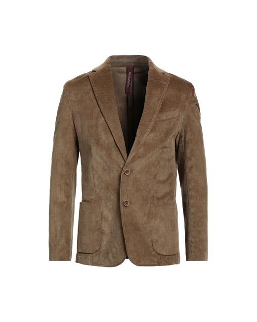 Designers Man Suit jacket Camel 36 Cotton Elastane