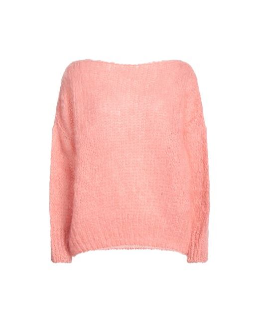 Frnch Sweater Coral Mohair wool Wool Polyamide