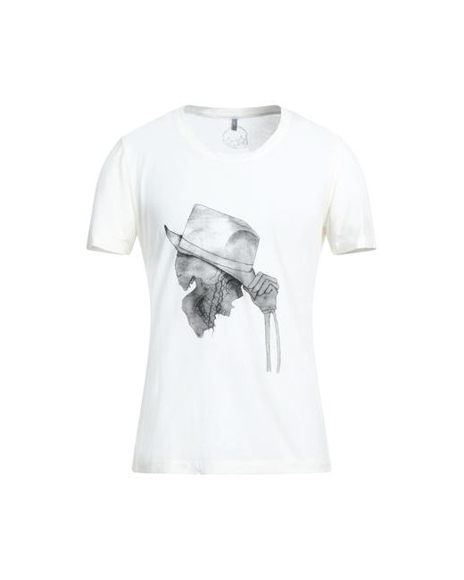 GORGEOUS by MACCHIA J Man T-shirt Ivory S Cotton