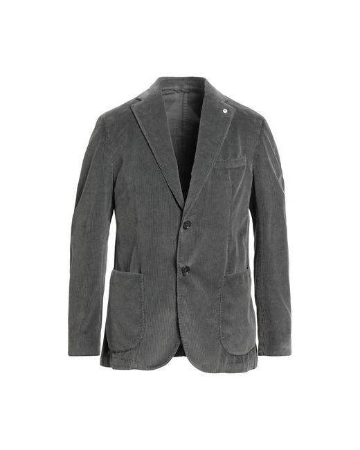 Brando Man Suit jacket Lead 36 Cotton Polyester