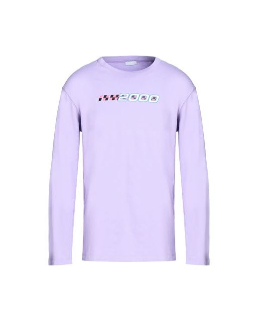 8 by YOOX Organic Cotton L/sleeve T-shirt With Print Man Light S