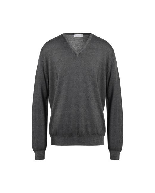 Filippo De Laurentiis Man Sweater Steel 38 Merino Wool