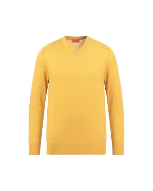 Ballantyne Man Sweater Ocher 36 Cashmere