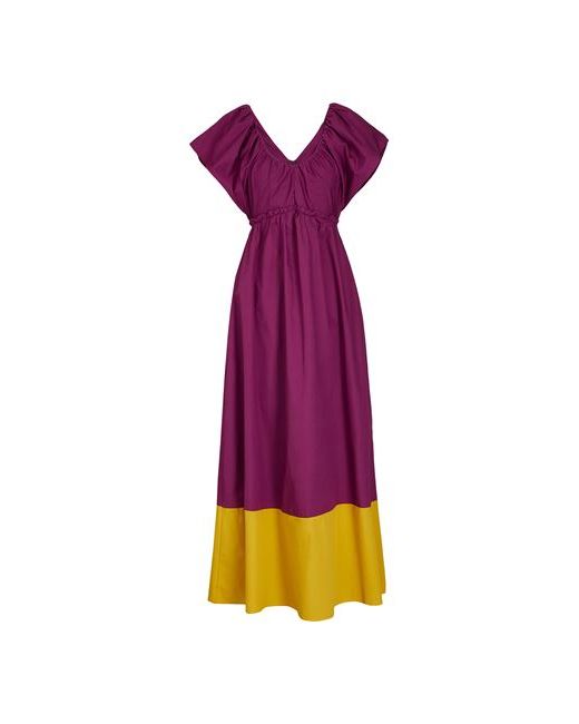 8 by YOOX Organic Cotton Bi Maxi Dress Long dress Deep 2