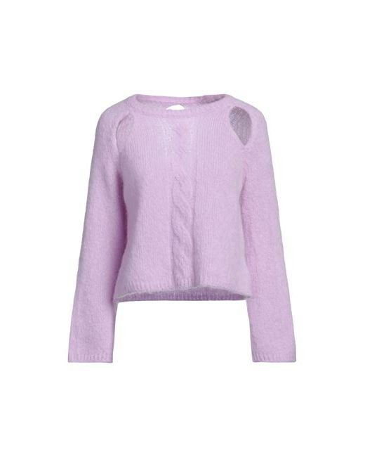 Vicolo Sweater Lilac Mohair wool Polyamide Elastane