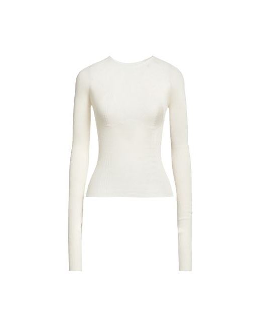 Lanvin Sweater Cream XS Cashmere Virgin Wool Silk