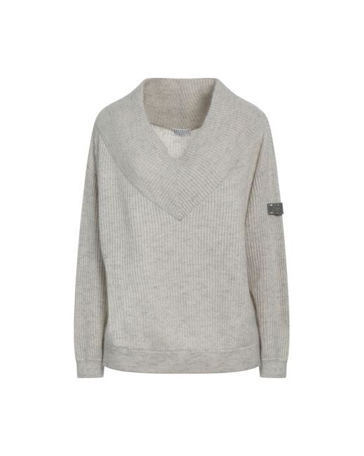 Brunello Cucinelli Sweater Light S Mohair wool Polyamide Wool Metallic fiber Ecobrass