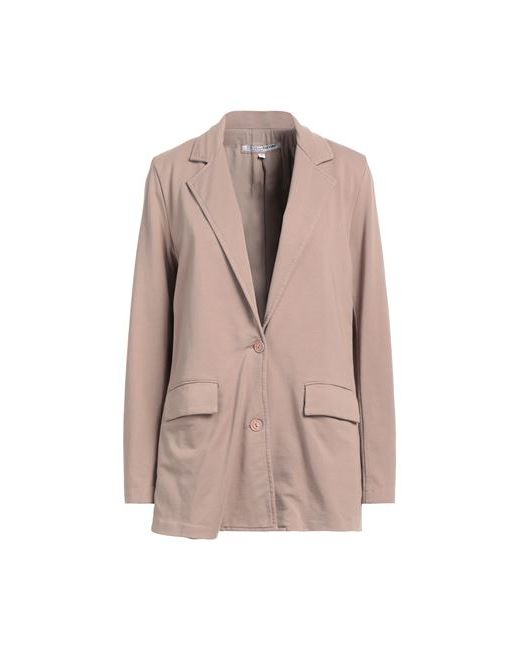 European Culture Suit jacket Light brown XS Cotton Viscose Elastane