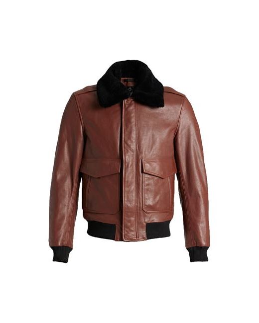 Blk Dnm Man Jacket Light brown S Leather
