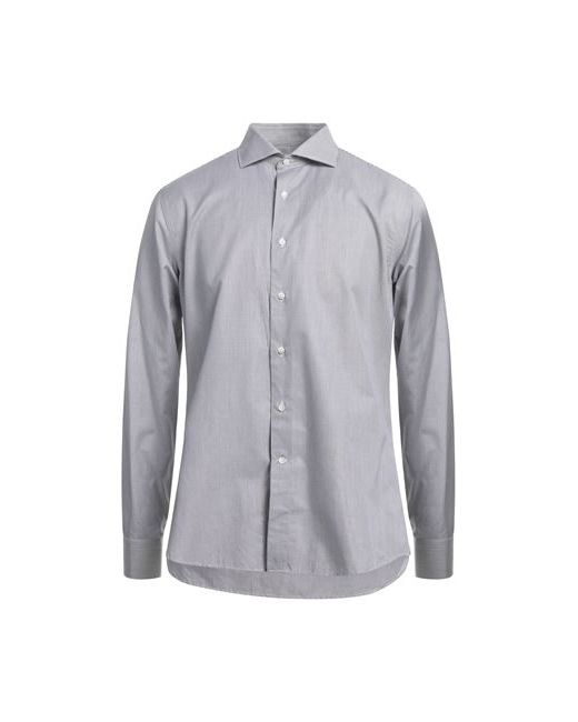 Canali Man Shirt Midnight 16 ½ Cotton