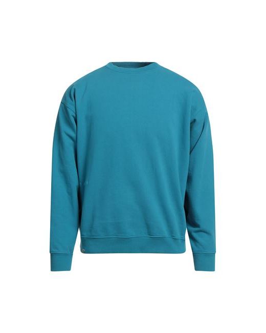 Paura Man Sweatshirt Azure S Cotton