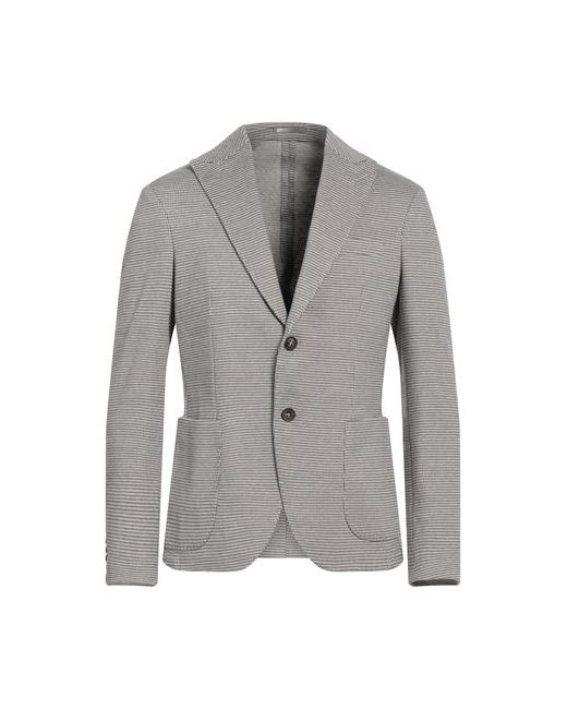 Pal Zileri Man Suit jacket Dove 36 Cotton Linen Polyamide Elastane