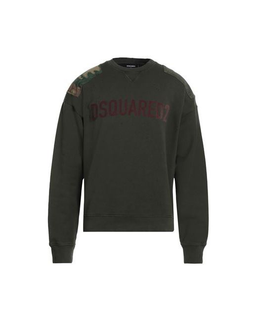 Dsquared2 Man Sweatshirt Dark XS Cotton Elastane