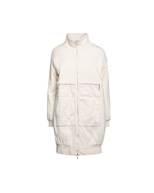 European Culture Jacket Ivory XS Cotton Viscose Polyester Elastane