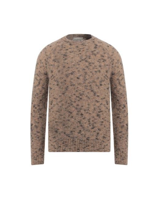 Laneus Man Sweater Light brown 36 Acrylic Polyamide Mohair wool Wool Elastane